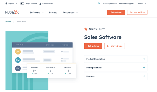 HubSpot-sales-hub