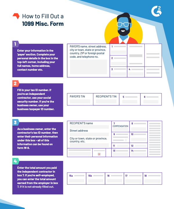 how to fill out form 1099