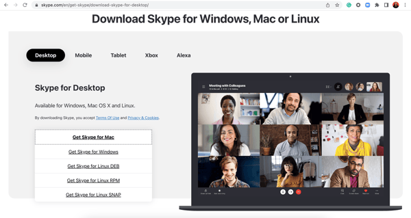 download skype for desktop