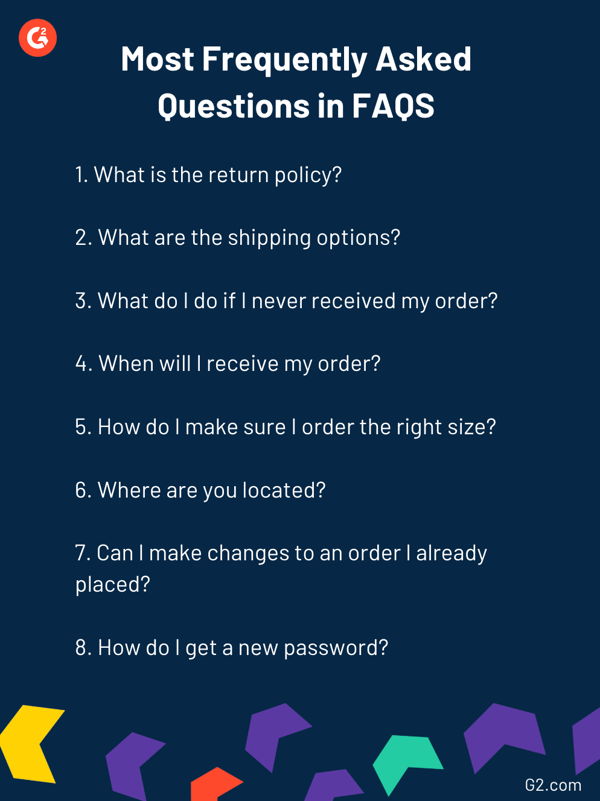 frequently asked questions examples