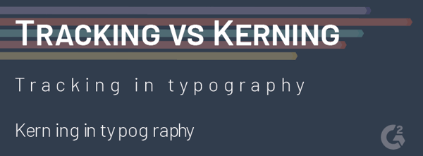 tracking vs kerning