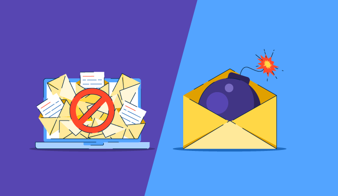 spam vs. phishing