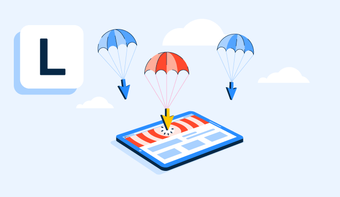 landing page